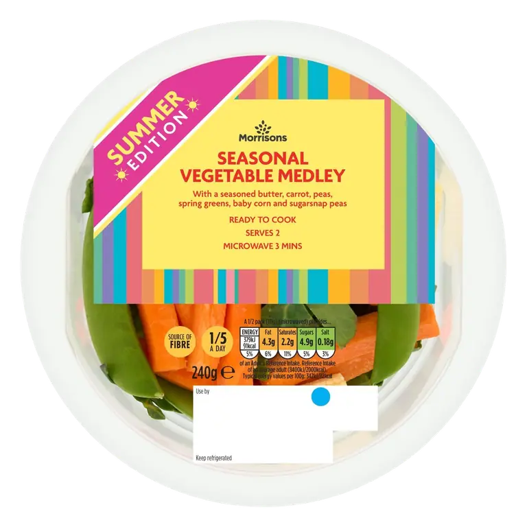 Seasonal Vegetable Medley 240g