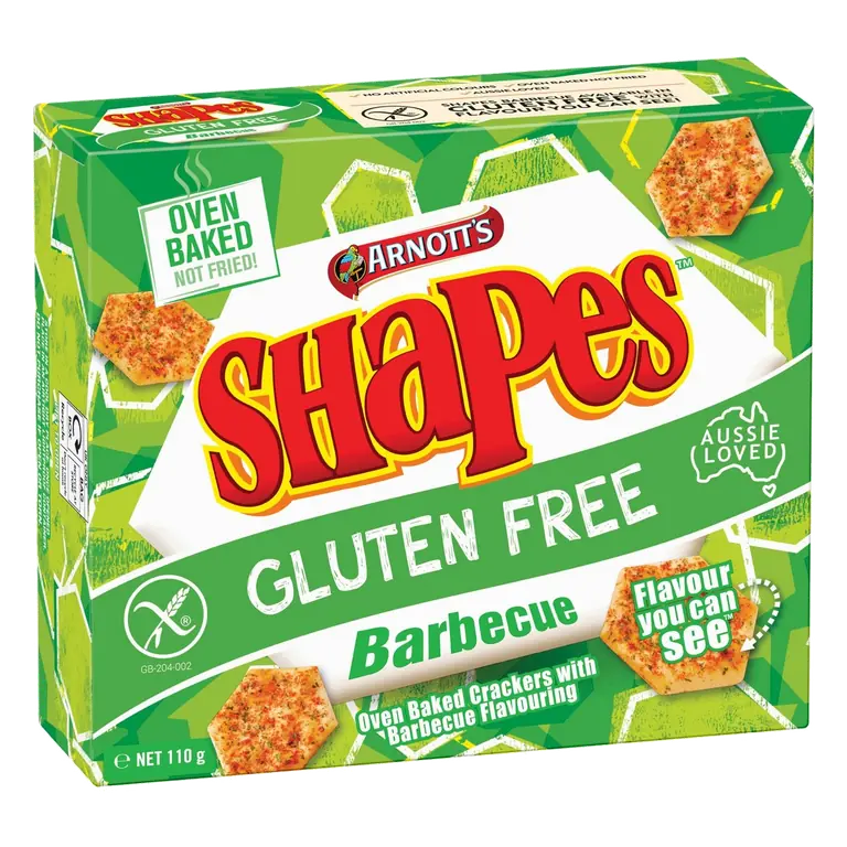 Shapes Gluten Free BBQ 110g