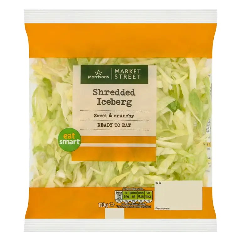 Shredded Iceberg Lettuce 130g
