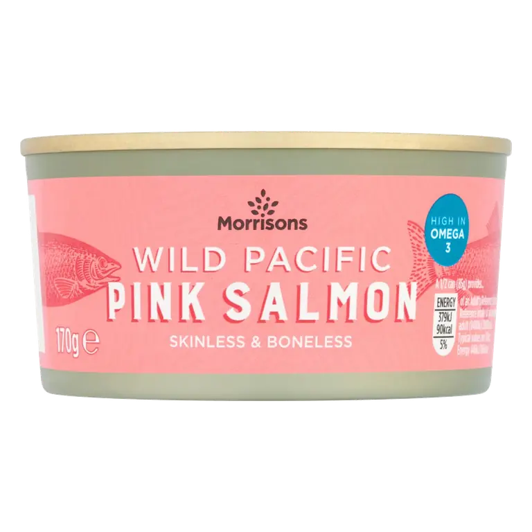 Skinned & Boned Pink Salmon (170g)