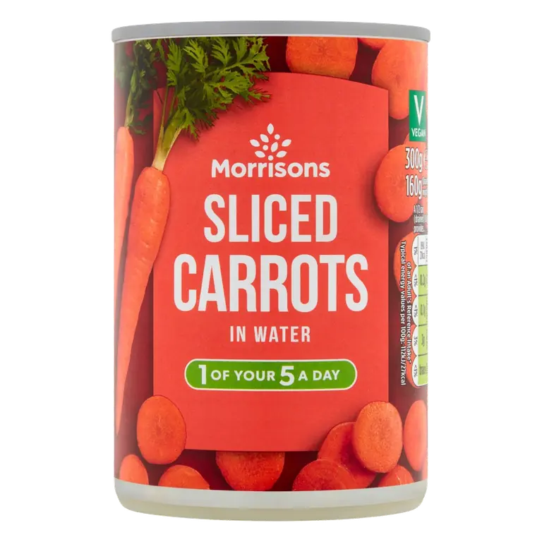 Sliced Carrots in Water (300g)