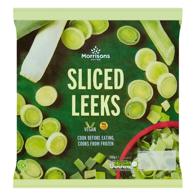 Sliced Leeks