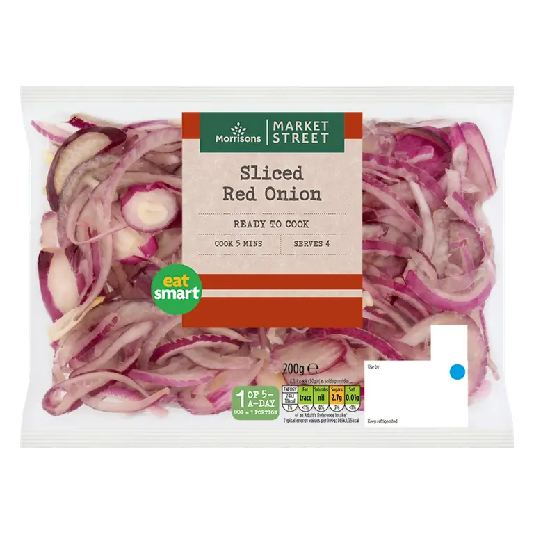 Sliced Red Onions 200g