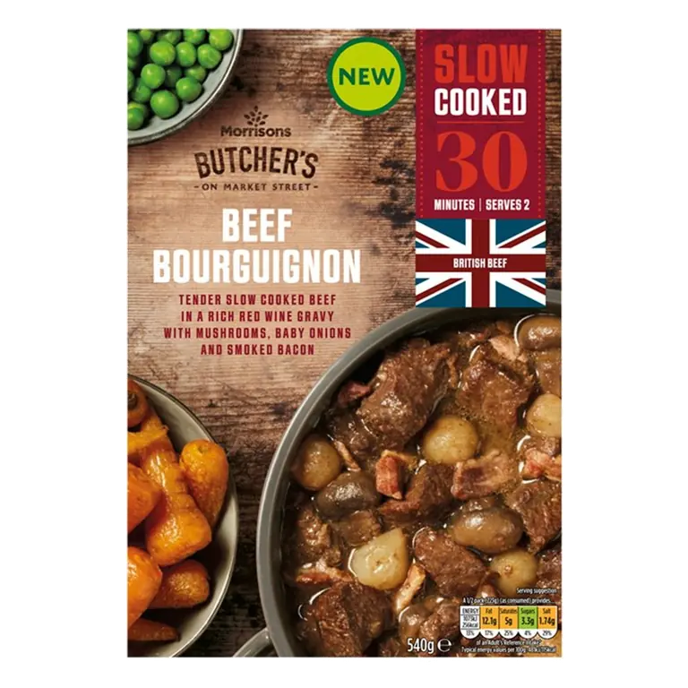 Slow Cooked Beef Bourguignon