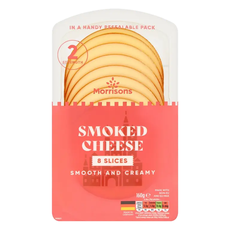 Smoked Cheese Slices 160g