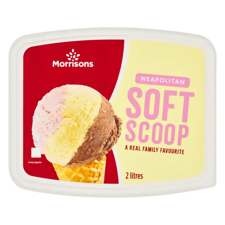 Soft Scoop Neapolitan Ice Cream 2L