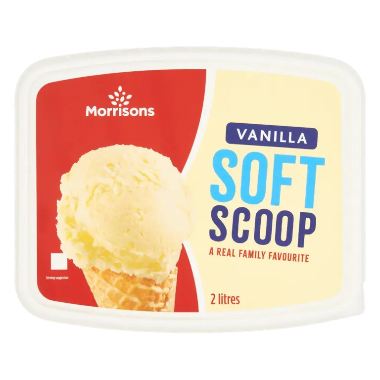 Soft Scoop Vanilla Ice Cream 2L