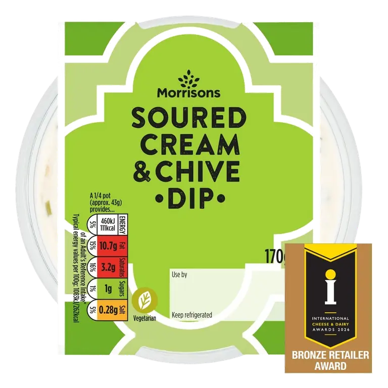 Soured Cream & Chive Dip 170g