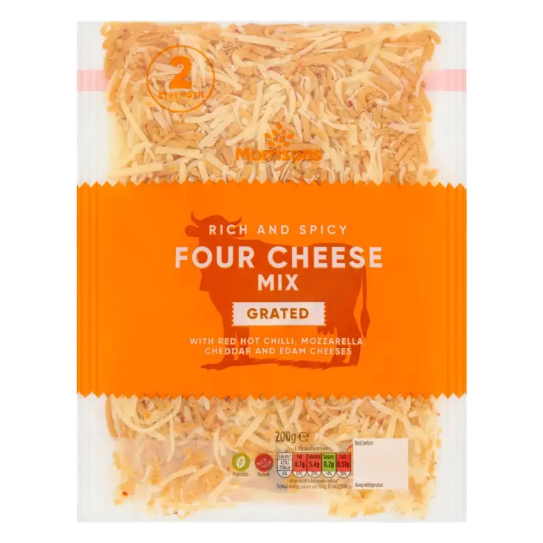 Spicy Four Cheese Mix 200g