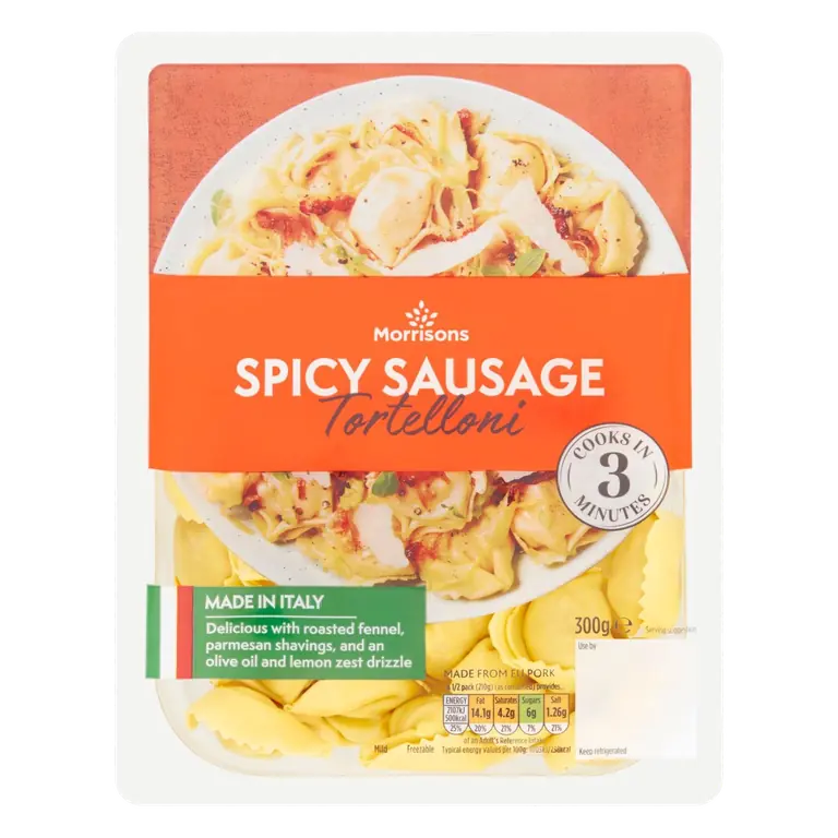 Spicy Sausage Tortelloni