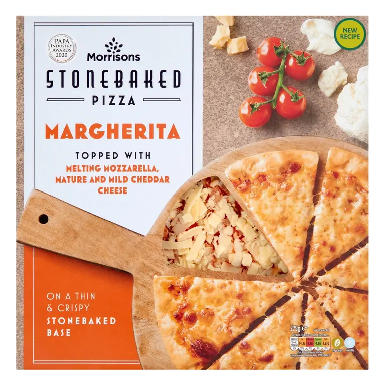 Stonebaked Cheese & Tomato Pizza