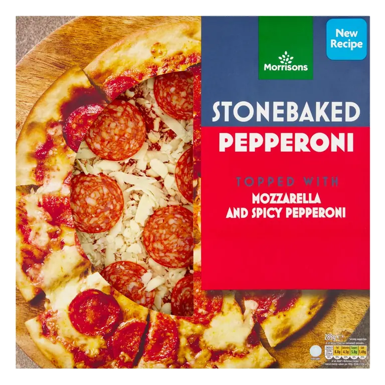 Stonebaked Pepperoni Pizza 285g
