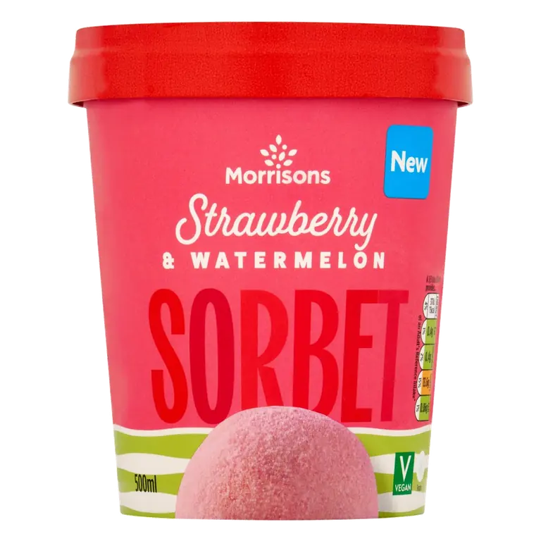 Strawberry And Watermelon Sorbet 500ml