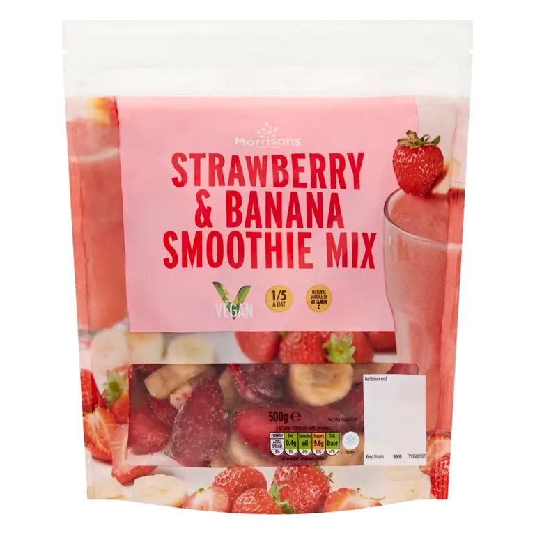 Strawberry & Banana Smoothie Mix 500g
