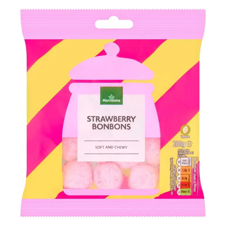 Strawberry Bonbons 200g