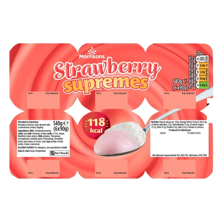Strawberry Supreme Desserts