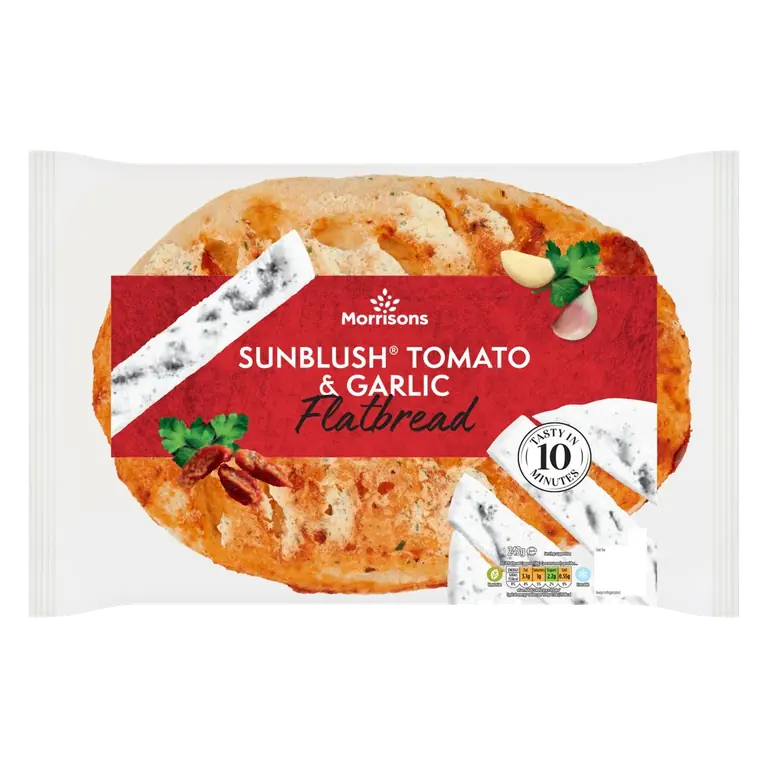 Sunblush Tomato & Garlic Flatbread 243g