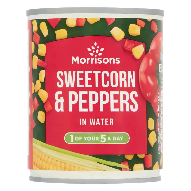 Sweet Corn & Peppers inWater