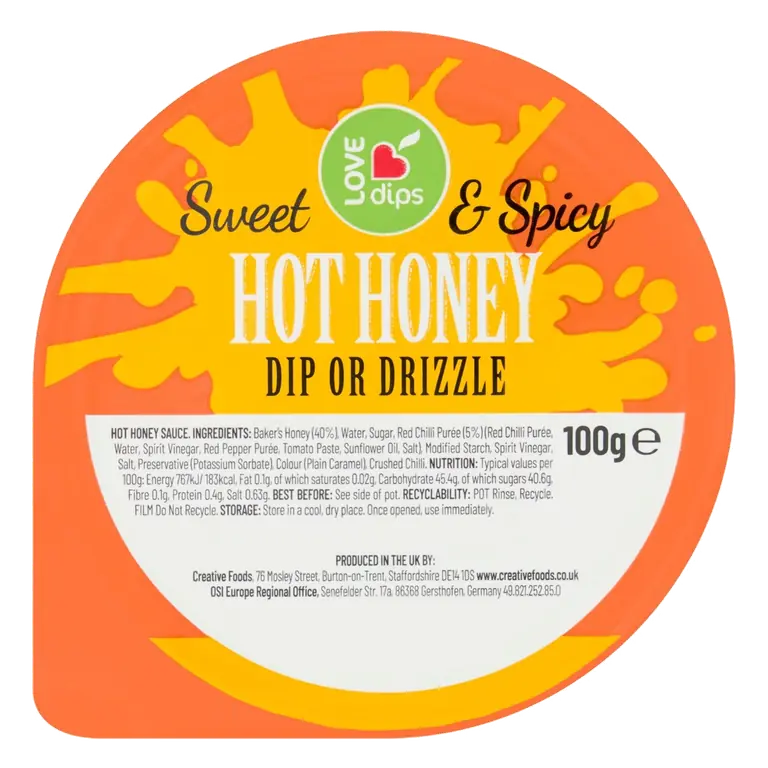 Sweet & Spicy Hot Honey Dip 100G