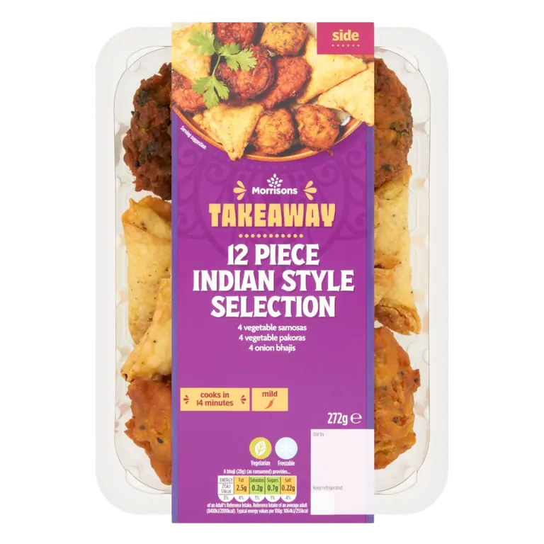 Takeaway 12 Piece Indian Style Selection