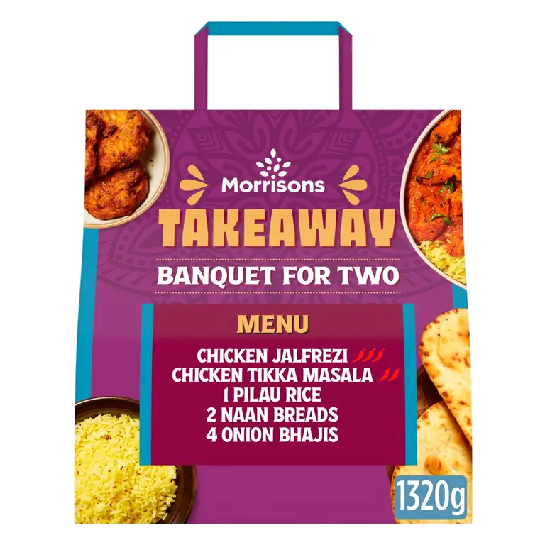 Takeaway Banquet For Two- Chicken Jalfrezi & Chicken Tikka Masala