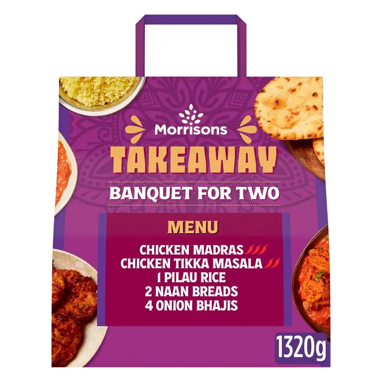 Takeaway Banquet For Two- Chicken Madras & Chicken Tikka Masala