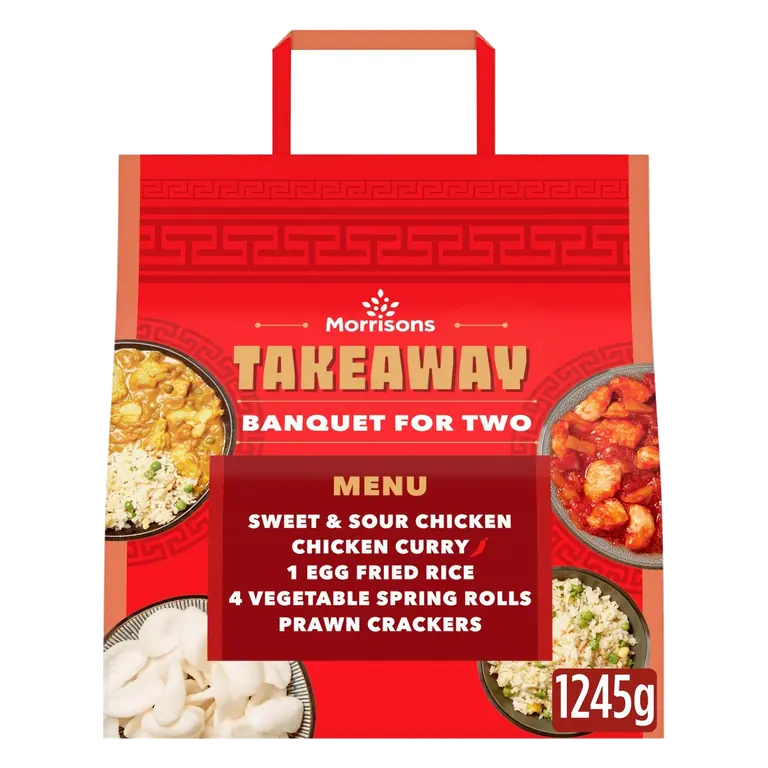 Takeaway Banquet For Two- Sweet & Sour Chicken & Chicken Curry