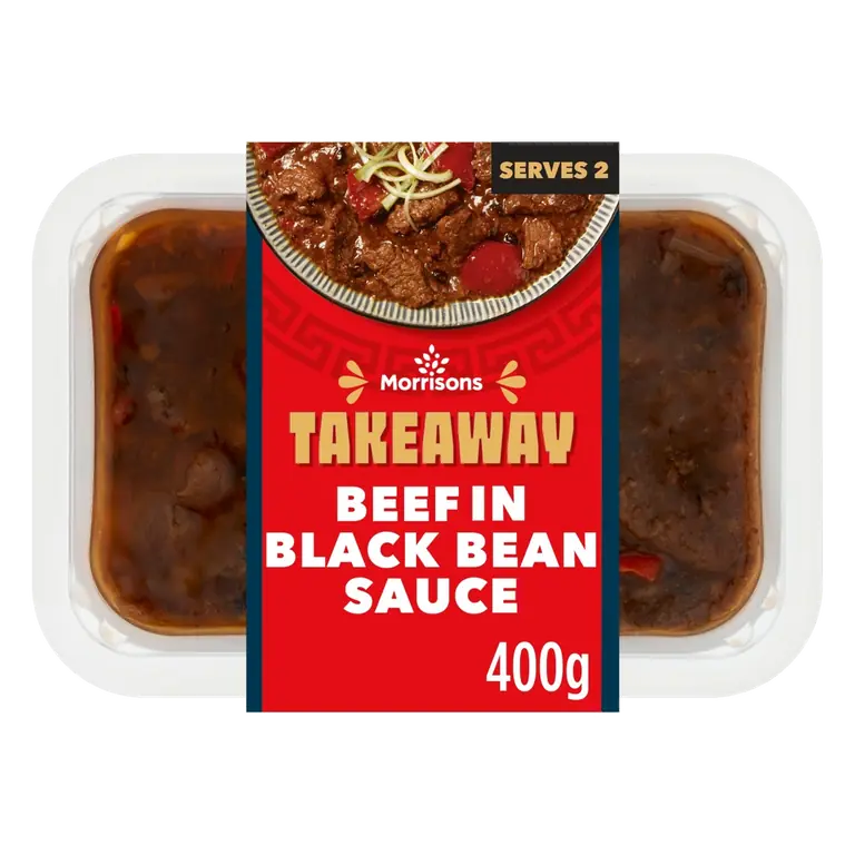 Takeaway Beef In Black Bean Sauce 400g