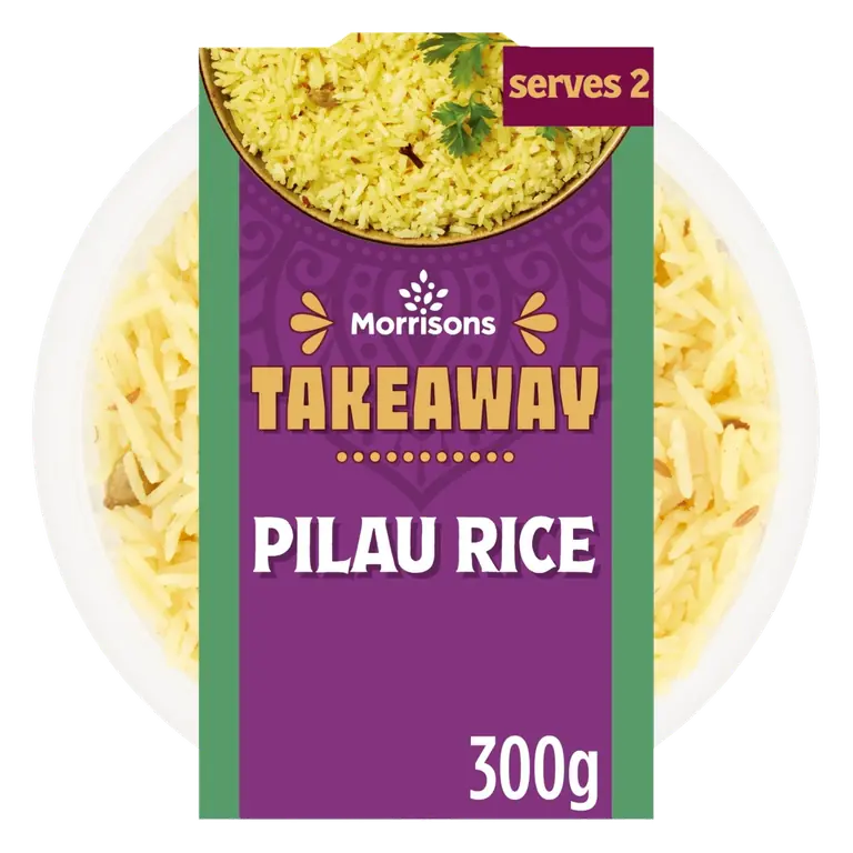 Takeaway Indian Pilau Rice