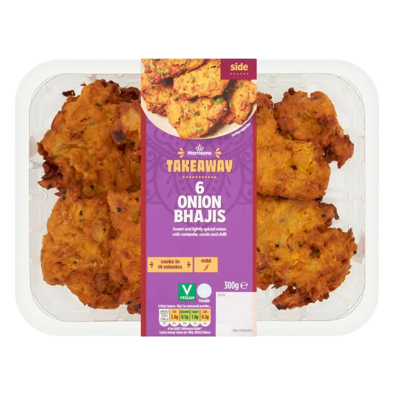 Takeaway Onion Bhajis