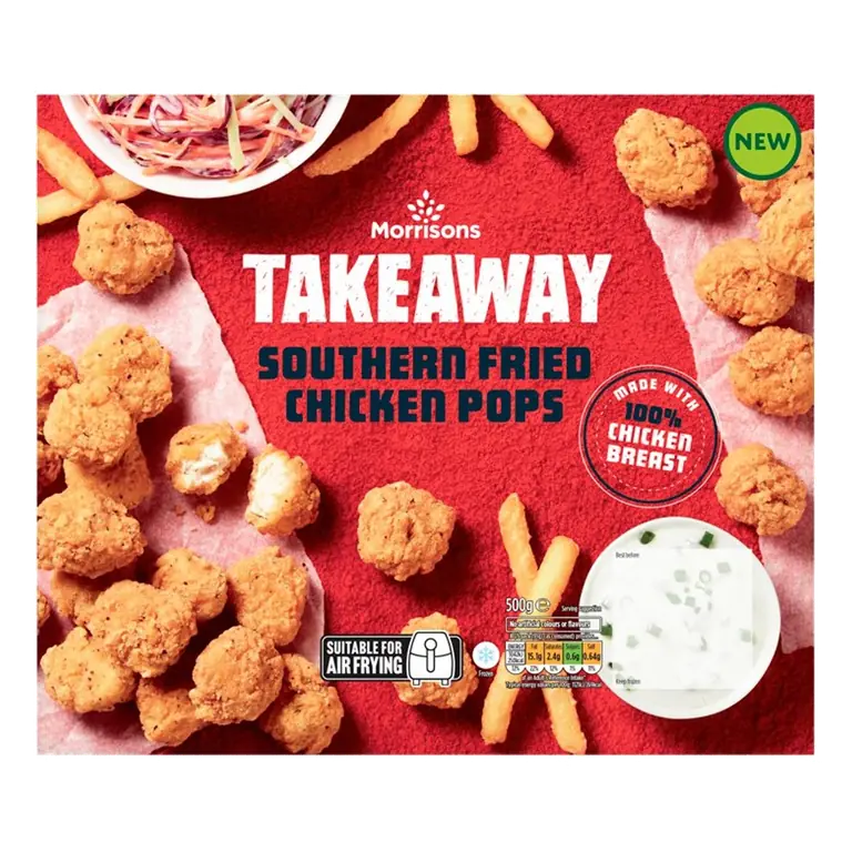 Takeaway Southern Fried Popcorn Chicken