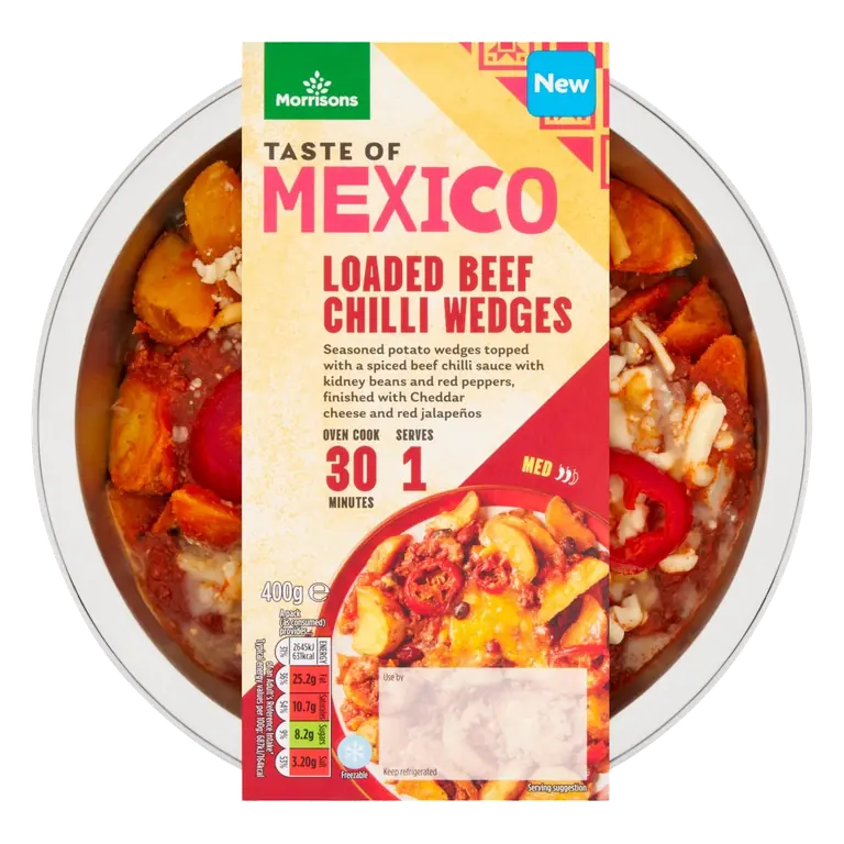 Taste Of The World Chilli Loaded Wedges 400g