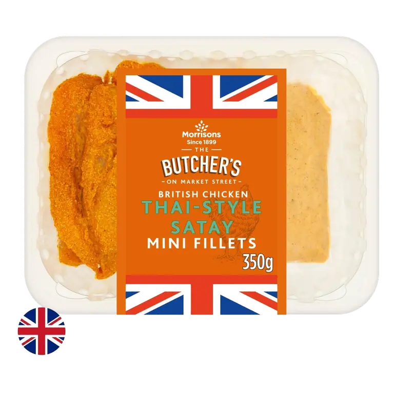 Thai Satay Chicken Mini Fillets 350g