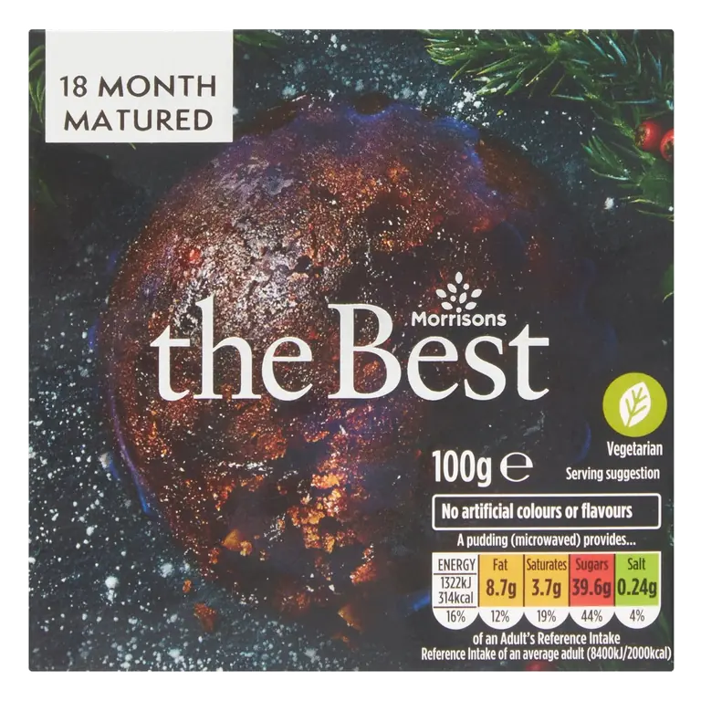 18 Month Matured Christmas Pudding 100g