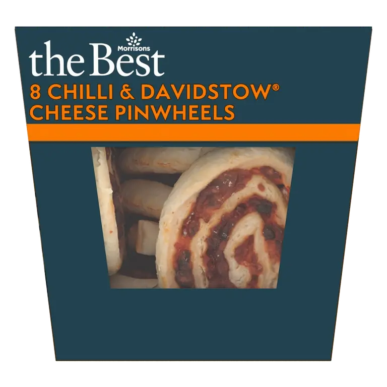 8 Chilli & Davidstow Cheese Pinwheels