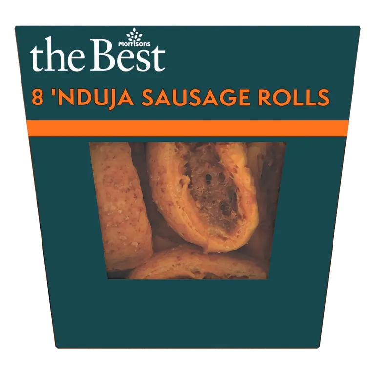 8 'Nduja Sausage Rolls