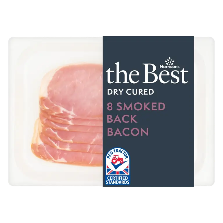 8 Smoked Back Bacon 240g