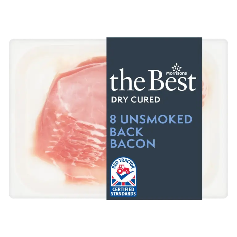 8 Unsmoked Back Bacon 240g