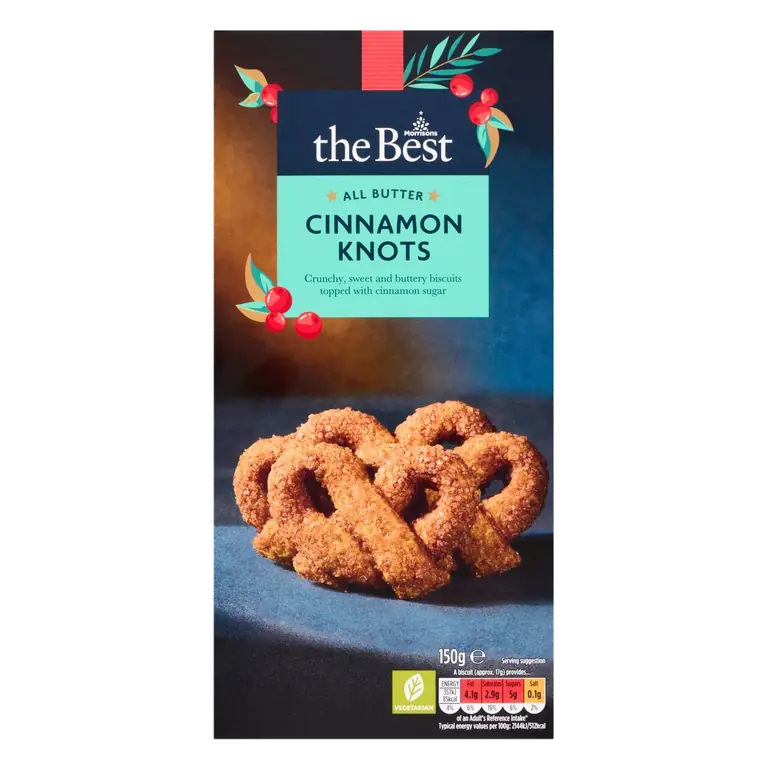 All Butter Cinnamon Knots 150g