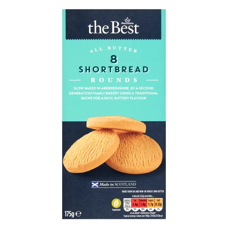 The Best All Butter Shortbread Rounds