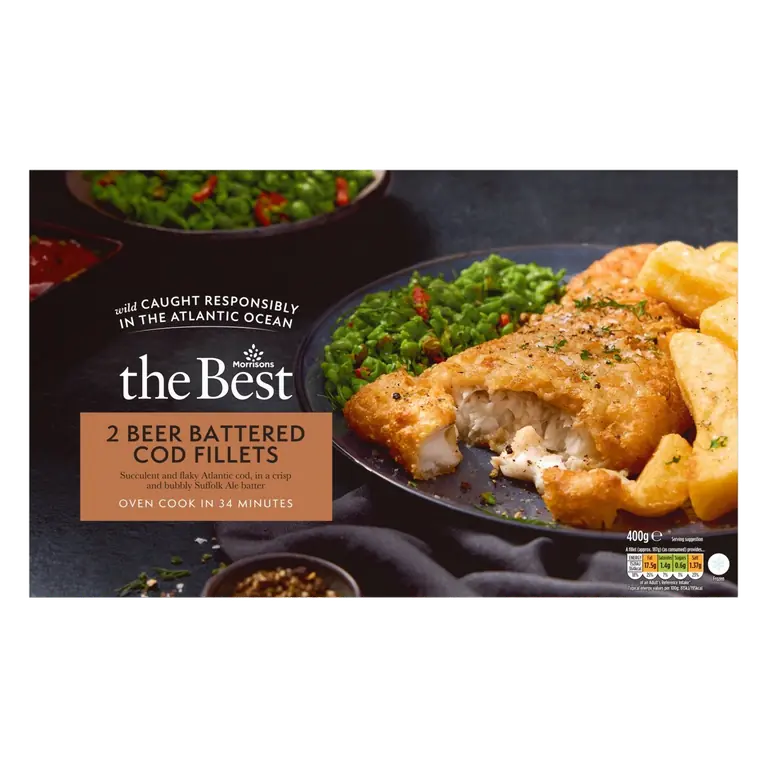 Beer Battered Cod