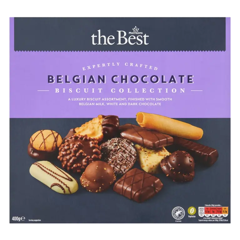 Belgian Chocolate Biscuit Assortment