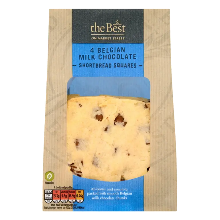 Belgian Chocolate Shortbread