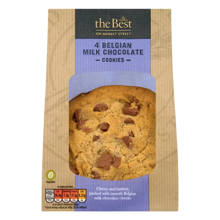 Belgian Milk Chocolate Cookies