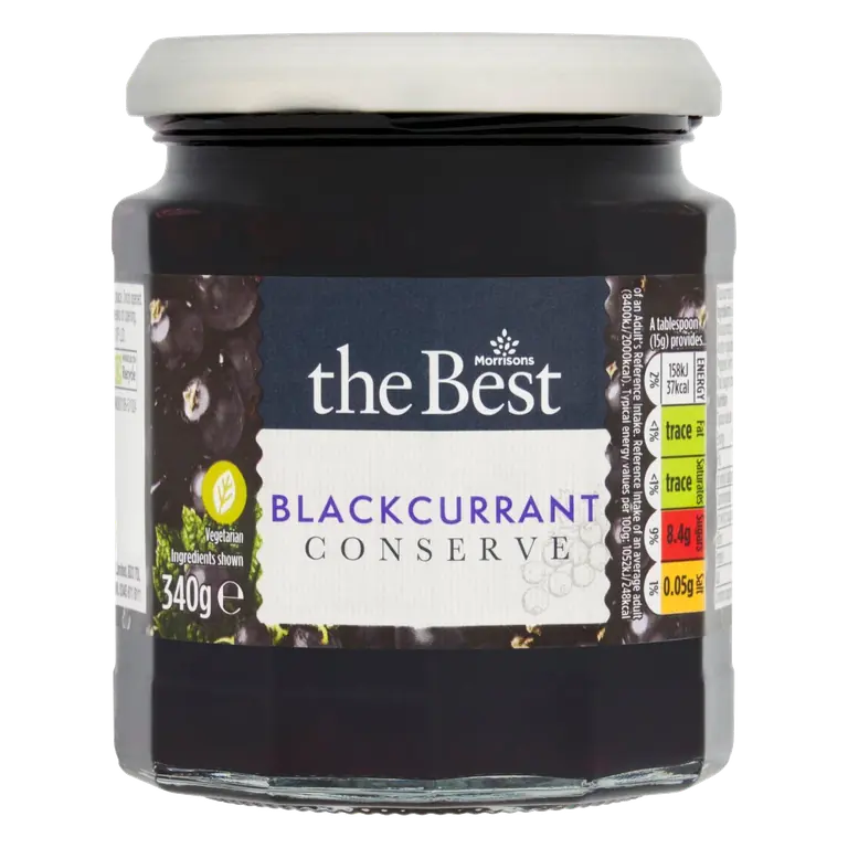 Blackcurrant Conserve 340g