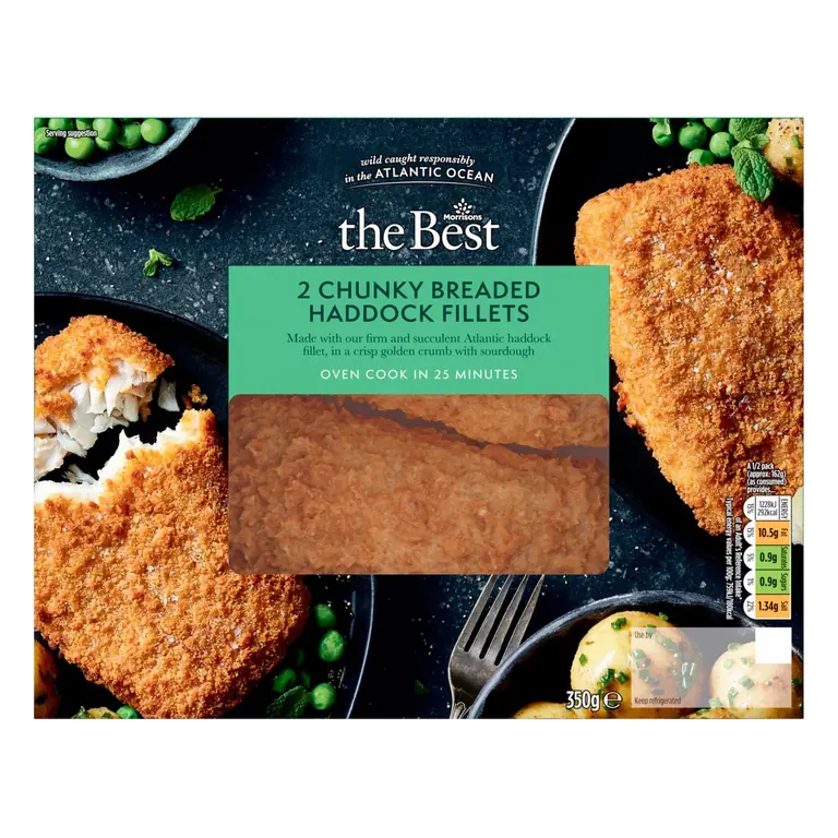 Breaded Chunky Haddock Fillets