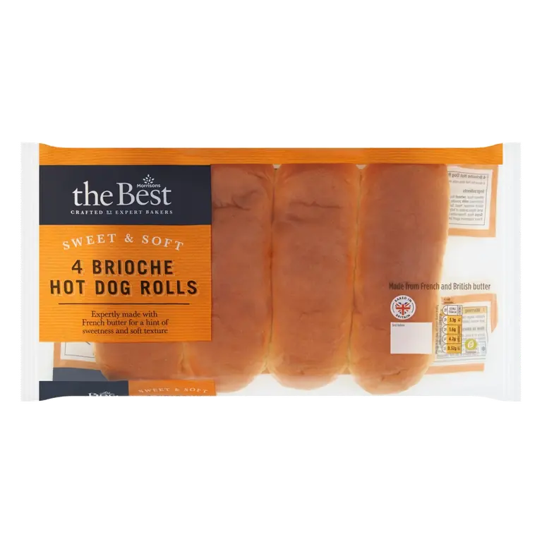 Brioche Hot Dog Rolls