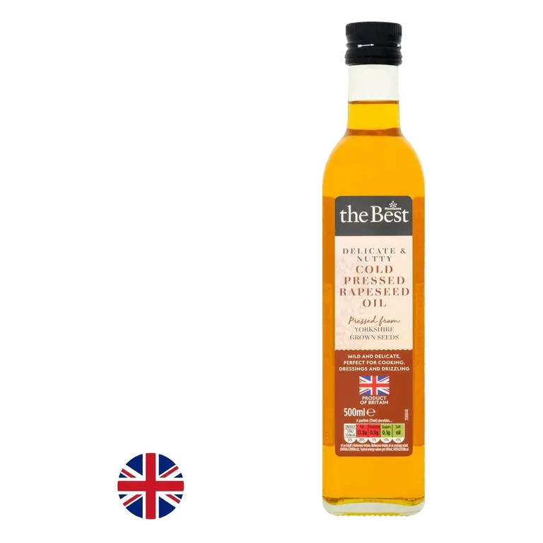 British Cold Pressed Rapeseed Oil 500ml