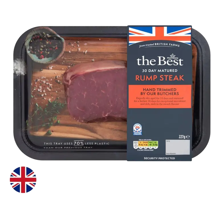 British Rump Steak 227g