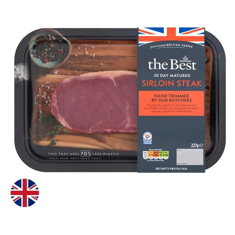 British Sirloin Steak 227g